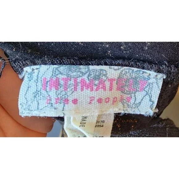 Intimately Free People Women's High Halter Neck Romper Playsuit Side Cutouts L - Picture 14 of 16